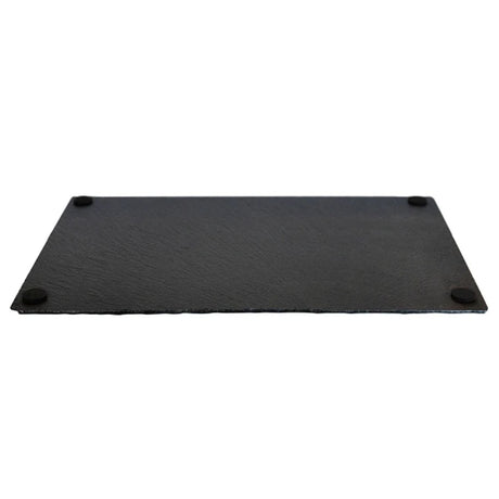 Plato Rectangular Piedra Pizarra 30cm Wayu Alta Durabilidad Cocina