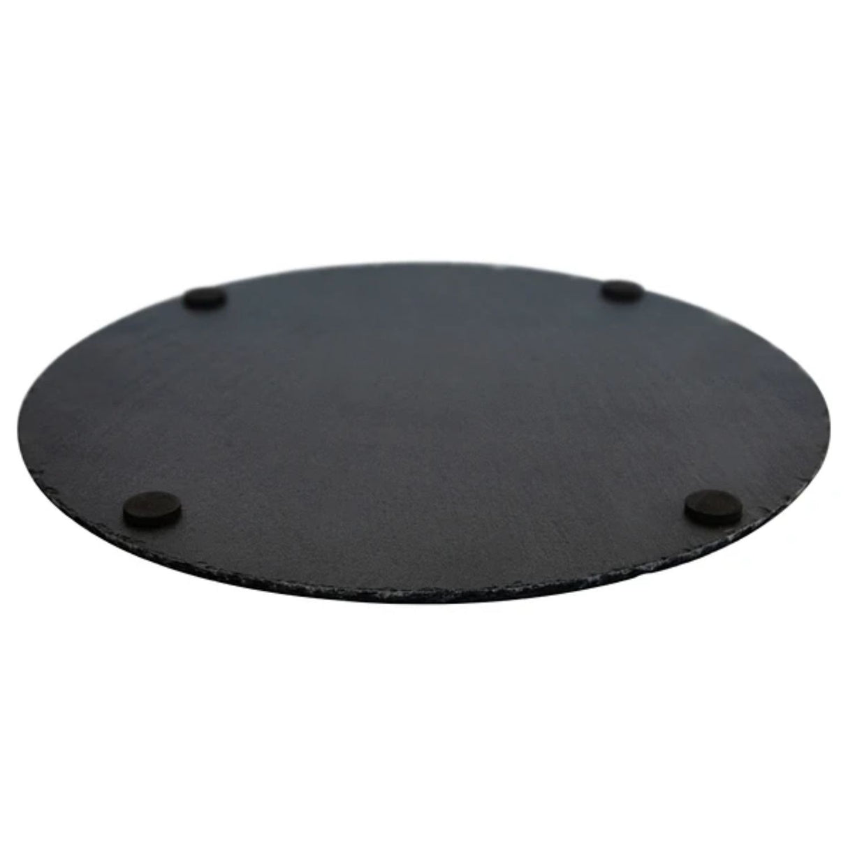 Plato Redondo de Piedra Pizarra 25cm Elegancia y Alta Durabilidad Disfruta durabilidad y elegancia en cada comida. ¡Haz tu pedido ahora y transforma tu mesa!-3