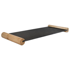 Tabla Piedra Pizarra 40cm Wayu Mango Madera Alta Durabilidad Cocina