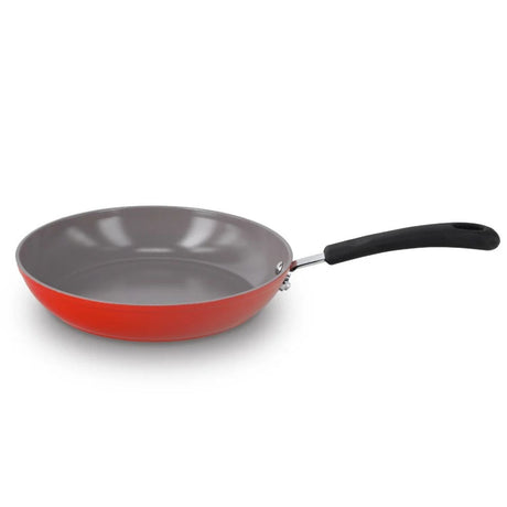 Batería de cocina Bohlier Venus de 7 piezas en aluminio forjado negro, con recubrimiento cerámico antiadherente y tapas de vidrio templado.-1-2-1-1