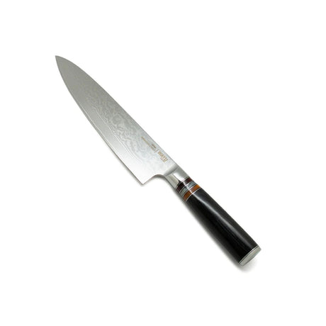 Cuchillo Damascus Black Pakka Wayu Limited 33cm Resistente. Disfruta de cortes precisos y eficientes. ¡Haz tu pedido ahora!-4