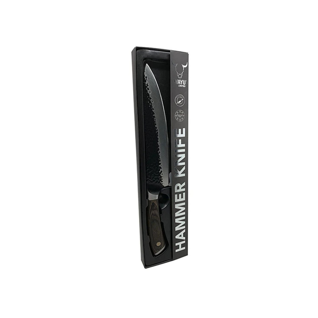 Cuchillo Hammer Grande Wayu 33CM Acero Cocina. Disfruta de cortes precisos y cómodos en tu cocina. ¡Haz tu pedido ahora y mejora tu experiencia culinaria!-3