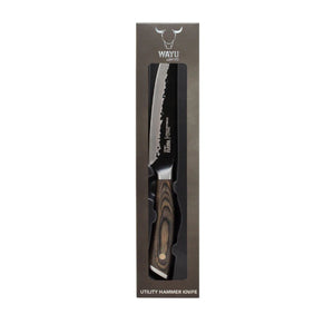 Cuchillo Hammer Mediano Wayu 25cm Acero Cocina Preciso Corte. Mejora tu experiencia culinaria con este cuchillo versátil. ¡Consíguelo ahora!-1-2