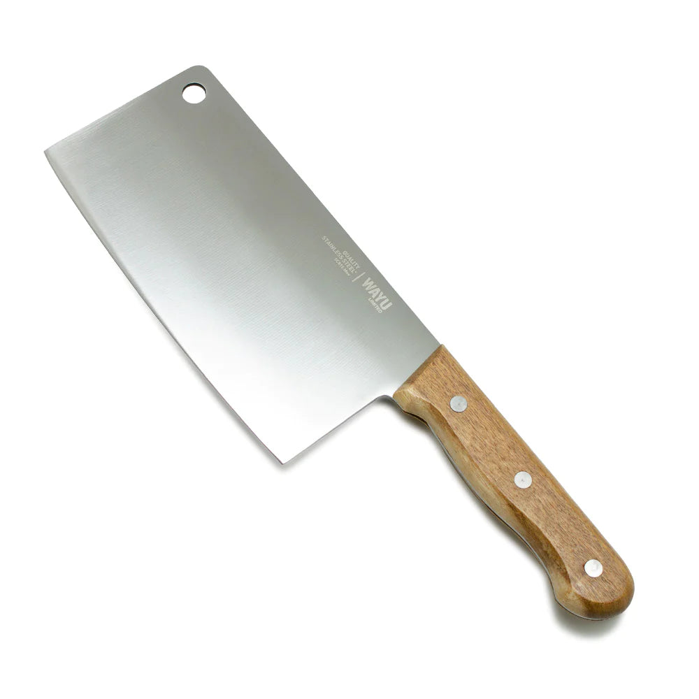 Cuchillo Hacha de Acero Inoxidable 30cm Wayu