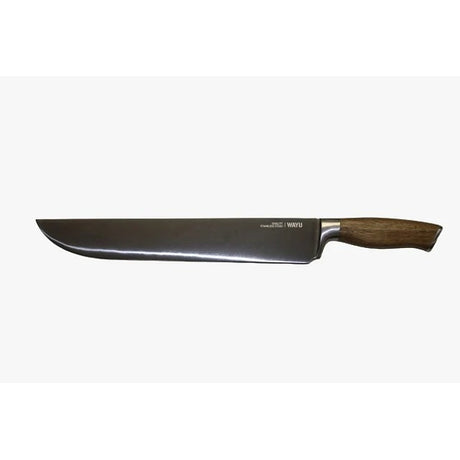 Cuchillo Parrillero Wayu Profesional 44cm Ergonómico Duradero Disfruta de cortes precisos y cómodos en tus asados. ¡Haz tu compra y mejora tu experiencia culinaria!-2