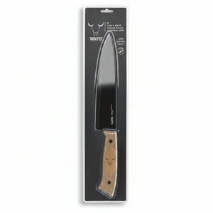 Cuchillo Prm Wayu Mango Madera Acero Antiadherente