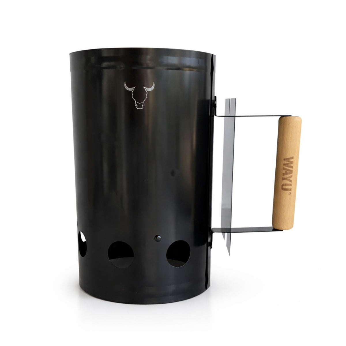Chimenea De Acero Iniciador Fuego Carbon Rapido Parrilla Wayu