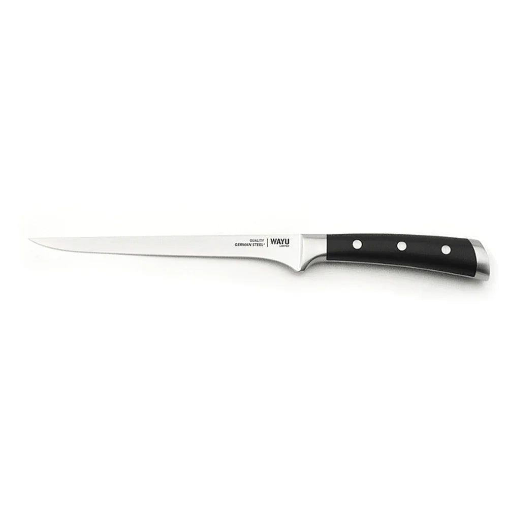 Cuchillo Filetero Wayu 20 cm La Herramienta Perfecta para Filetear. Disfruta de cortes precisos y limpios en tus preparaciones. ¡Consigue el tuyo ahora!-2