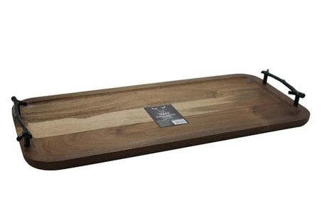 Bandeja Aperitivo Madera Wayu 47x20cm Asado Cocina BBQ | Disparo.cl