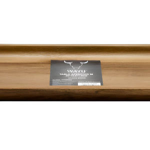 Tabla para Aperitivo Madera Wayu 25x10cm Asado Cocina Mesa
