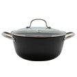 Olla 24Cm con Tapa Iron Cast Honeycomb Wayu: Cocina con estilo y eficiencia. Disfruta de platos deliciosos y saludables. ¡Haz tu compra ahora!-1