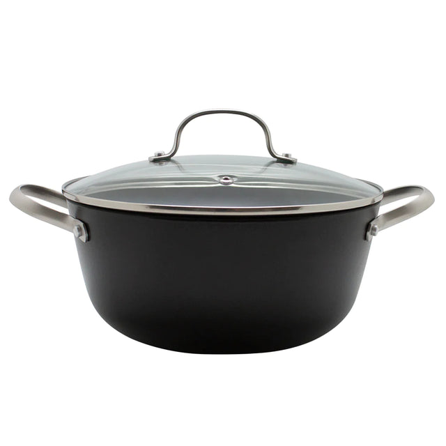 Olla 24Cm con Tapa Iron Cast Honeycomb Wayu: Cocina con estilo y eficiencia. Disfruta de platos deliciosos y saludables. ¡Haz tu compra ahora!-1
