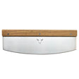 Cortador De Pizza Madera Y Filo Acero 35 cm Wayu | Disparo.cl