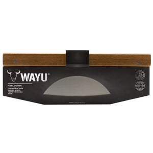 Cortador De Pizza Madera Y Filo Acero 35 cm Wayu