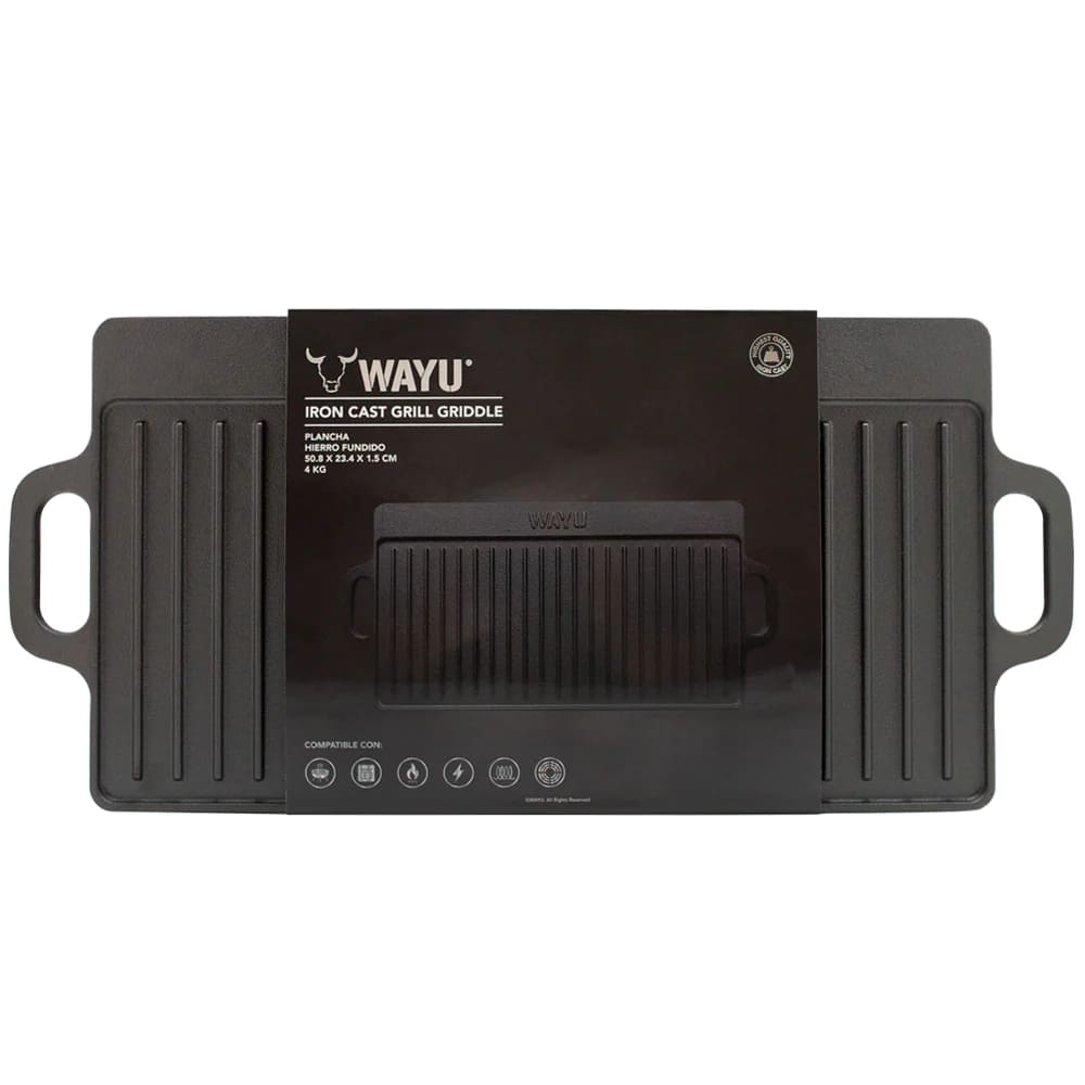 Plancha Hierro Fundido de 50x23cm Wayu