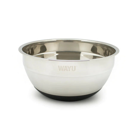 Bowl Ensaladera Acero Inoxidable Wayu 22 Cm Base Silicona | Disparo.cl