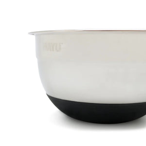 Bowl Ensaladera Acero Inoxidable Wayu 22 Cm Base Silicona