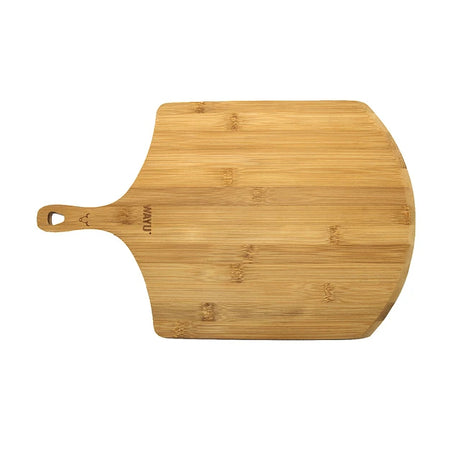 Tabla Para Pizza Wayu 46x28 Con Mango Bambu Premium Bbq Mejora tus cenas con esta elegante tabla para pizza. ¡Haz tu pedido y sorprende a tus invitados!-1