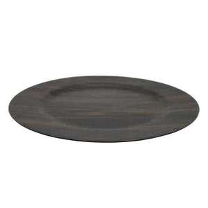 Plato Base Madera 33cm Wayu Mimbral Para Ocasiones Especiales