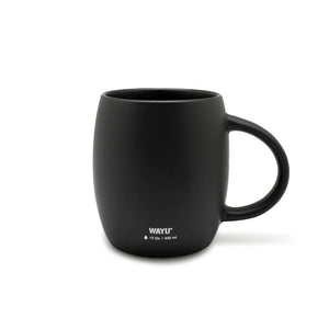 Tazón Wayu 440Ml Black Edition Vaso Cafe Te Premium Coffee