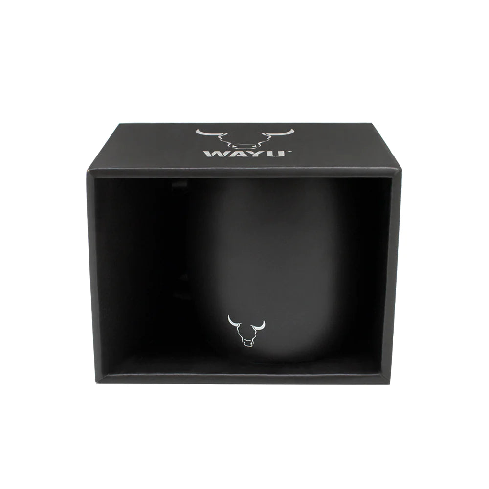 Tazón Wayu 440Ml Black Edition Vaso Cafe Te Premium Coffee