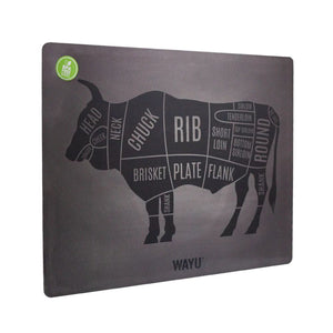 Individual Cocina 40x30cm Toro Black Wayu Mesa Quincho Asado