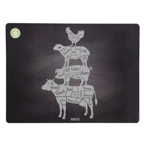 Individual Diseño Animales 40x30cm Cocina Mantel Sobremesa Wayu