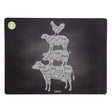 Individual Diseño Animales 40x30cm Cocina Mantel Sobremesa Wayu | Disparo.cl