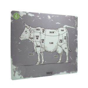 Individual Mesa Cocina 40x30cm Cortes Grey Mantel Wayu