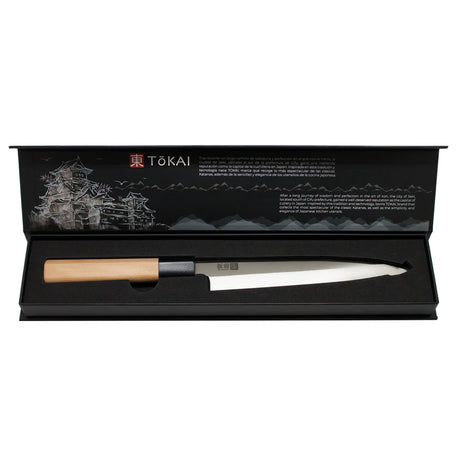 Cuchillo Tokai Slice: Precisión y Elegancia en Tu Cocina. Disfruta de cortes perfectos y mejora tus habilidades culinarias. ¡Consíguelo ahora!-1