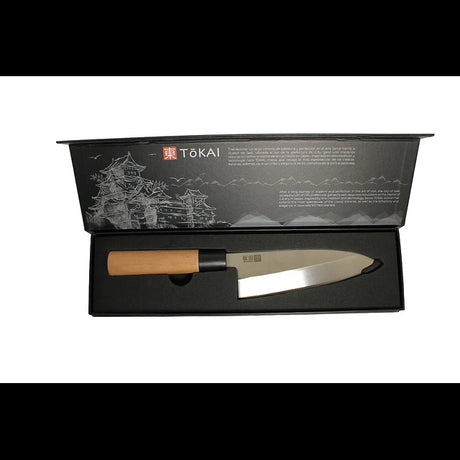 Cuchillo Tokai Chef Wayu de 30cm Mango Madera Arce Cocina
