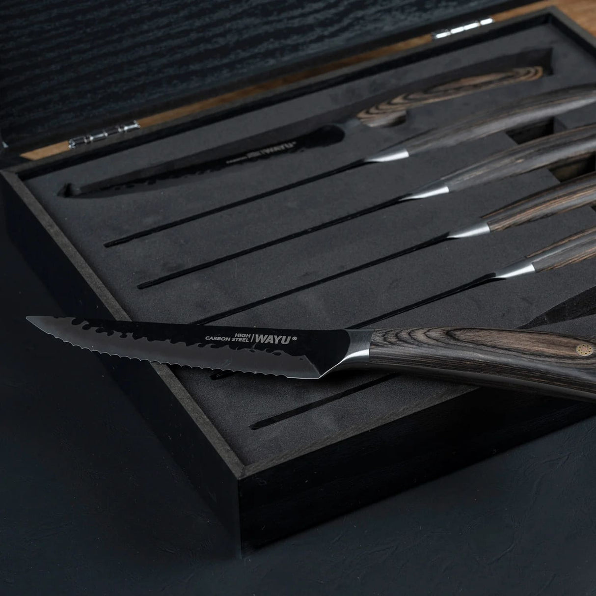 Set 6 Cuchillos Hammer Collection Wayu Cocina Hogar
