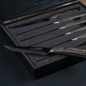 Set 6 Cuchillos Hammer Collection Wayu Cocina Hogar