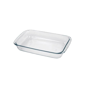 Pack de 2 fuentes asaderas de vidrio rectangular, perfectas para hornear y servir. Resistente y elegante. ¡Compra hoy y transforma tu cocina!-3