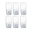 Display 6 Vasos Bajos Madeira Rock 304cc Tragos Jugos Cristar. Disfruta de tus bebidas con estilo y elegancia. ¡Haz tu pedido ahora y sorprende a tus invitados!-1