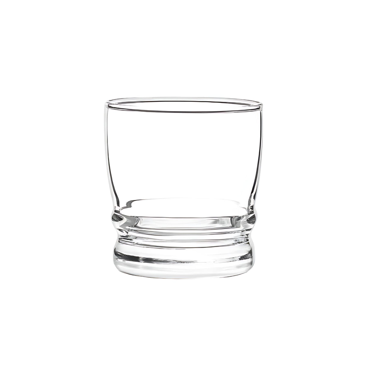 Display 6 Vasos Bajos Madeira Rock 304cc Tragos Jugos Cristar