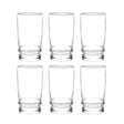 Set de 6 vasos altos Madeira Rock de 370cc, perfectos para tragos y jugos. Disfruta de tus bebidas con estilo. ¡Compra hoy y sorpréndete!-1