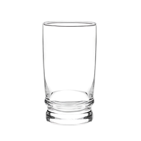 Display 6 Vasos Altos Madeira Rock 370cc Tragos Jugos Cristar