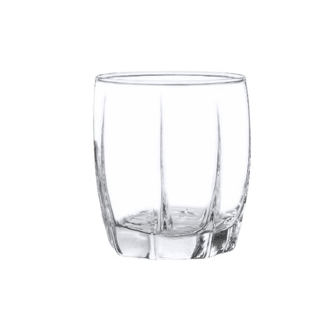 Display 6 Vasos Bajos Amadeus Rocks 353cc Tragos Jugos Cristar