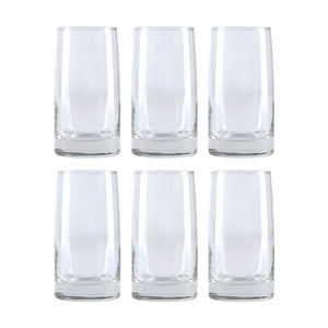 Vasos altos de vidrio Cristar Toledo, perfectos para disfrutar mojitos y bebidas. Diseño elegante y resistente. ¡Compra hoy y eleva tu mesa!-3
