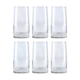 Display 6 Vasos Altos 388cc Toledo Vidrio Cristar Mojitos Bebida