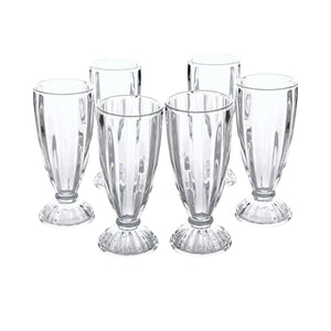 Set de 6 copas de helado Altus de 450ml, perfectas para postres y milkshakes. Dale un toque especial a tus dulces. ¡Compra ahora y sorprende!-1