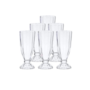 Set de 6 copas de helado Altus de 450ml, perfectas para postres y milkshakes. Dale un toque especial a tus dulces. ¡Compra ahora y sorprende!-2