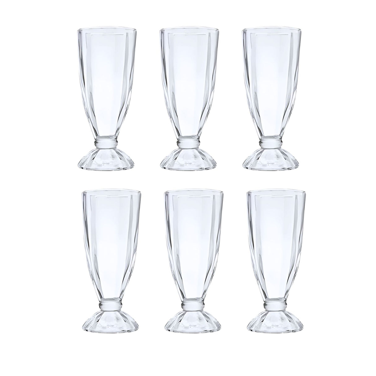 Set de 6 copas de helado Altus de 450ml, perfectas para postres y milkshakes. Dale un toque especial a tus dulces. ¡Compra ahora y sorprende!-4