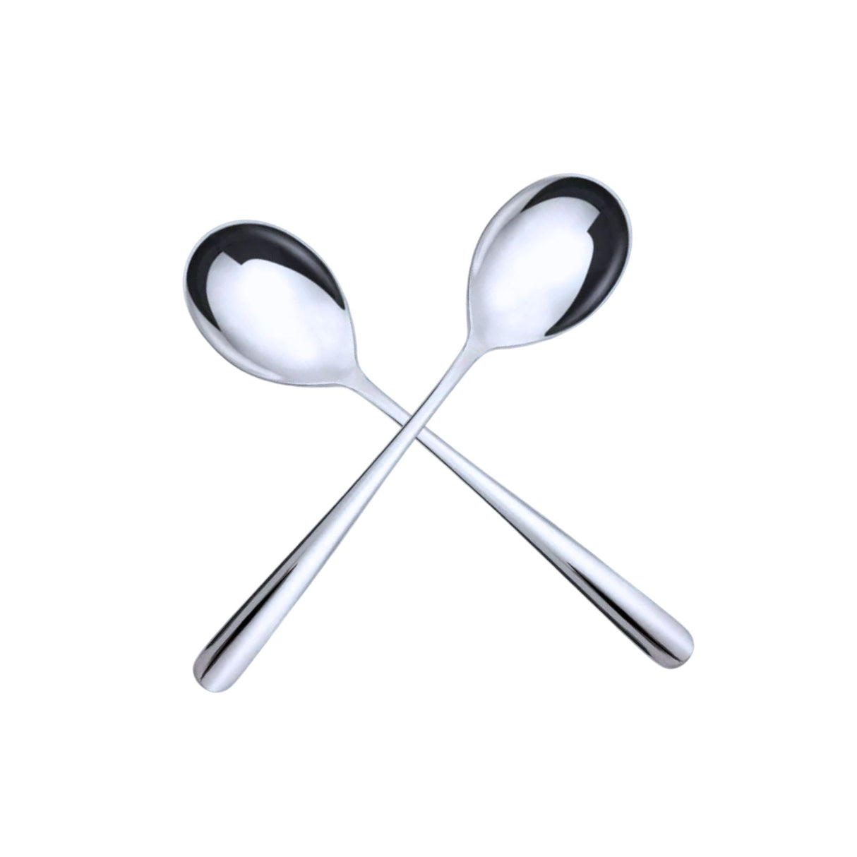 Set de 2 cucharas tenedor para ensaladas Luna Krons. Diseño elegante y funcional, perfectas para servir con estilo. ¡Compra hoy y transforma tus comidas!-3