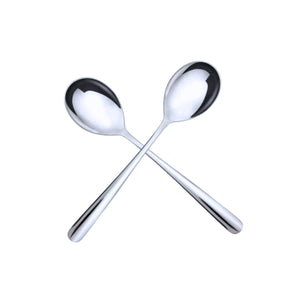 Set de 2 cucharas tenedor para ensaladas Luna Krons. Diseño elegante y funcional, perfectas para servir con estilo. ¡Compra hoy y transforma tus comidas!-3