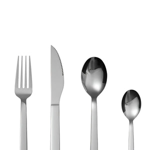 Set Cubiertos 24 Pzs Camden Krons Acero Inox Set Cuchilleria | Disparo.cl