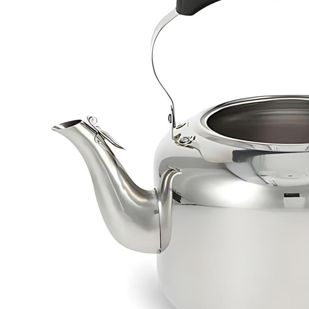 Tetera Trieste de 5 litros en acero inoxidable, con mango reforzado para mayor seguridad. Perfecta para tus reuniones. ¡Compra ahora y disfruta!-4