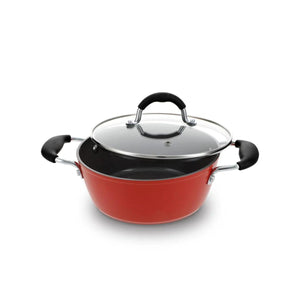 Batería de Cocina 7 Piezas Venus Bohlier Aluminio Forjado. Resistente y duradera, perfecta para chefs. ¡Compra hoy y transforma tu cocina!-1-3-1