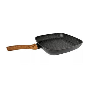 Sartén Grill de 28cm Keep Granite Line, antiadherente y resistente. Perfecta para asar sin aceite. ¡Cocina saludable, compra hoy!-3-1